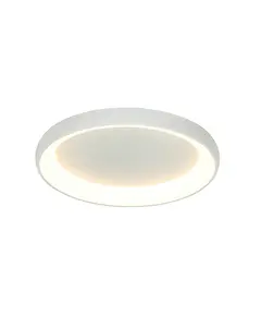 LED Плафон ZAMBELIS 2049 CEILING LIGHT ALUMINUM & ACRYLIC MATT WHITE 50W 3000K | Osvetlenieto.bg