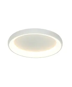 LED Плафон ZAMBELIS 2057 CEILING LIGHT ALUMINIUM & ACRYLIC SANDY WHITE 60W 3000K | Osvetlenieto.bg