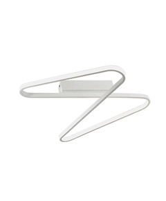 LED Плафон ZAMBELIS 2065 CEILING LIGHT ALUMINUM&SILICON SANDY WHITE 38W 3000K | Osvetlenieto.bg