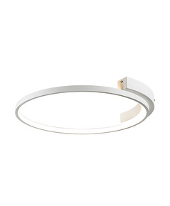 LED Плафон ZAMBELIS 2077 CEILING LIGHT ALUMINUM&SILICON SANDY WHITE 31W 3000K | Osvetlenieto.bg
