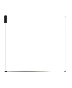 LED Полилей ZAMBELIS 20119 PENDANT LAMP ALUMINIUM BLACK 20W 3000K | Osvetlenieto.bg