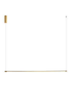 LED Полилей ZAMBELIS 20120 PENDANT LAMP ALUMINIUM GOLD 20W 3000K | Osvetlenieto.bg