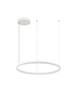 LED Полилей ZAMBELIS 20263 PENDANT LIGHT ALUMINUM  & ACRYLIC DIMMABLE DOWN LIGHT WHITE 55W 3000K | Osvetlenieto.bg