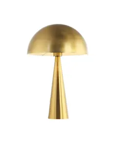 Настолна лампа ZAMBELIS 20211 TABLE LAMP IRON MATERIAL BRUSHED BRASS ON/OFF SWITCH 1xE27 | Osvetlenieto.bg