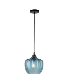 Пендел ZAMBELIS 19175 PENDANT LIGHT GLASS 1xE27 | Osvetlenieto.bg