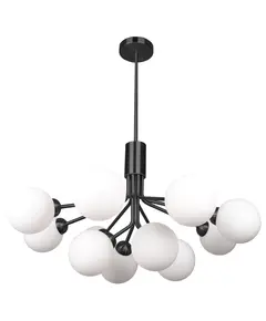 Полилей CAPE TOWN P12299BK CosmoLight | Osvetlenieto.bg