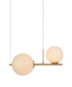 Полилей ZAMBELIS 1997 PENDANT LIGHT GOLD 2xE27 | Osvetlenieto.bg