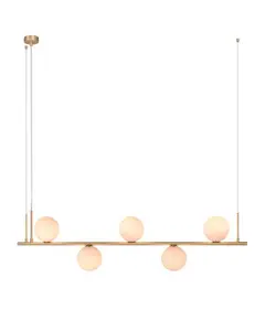 Полилей ZAMBELIS 1998 PENDANT LIGHT GOLD 5xE14 | Osvetlenieto.bg