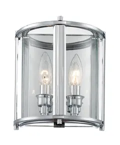 Аплик NEW YORK W02899CH CosmoLight 2xE14 | Osvetlenieto.bg