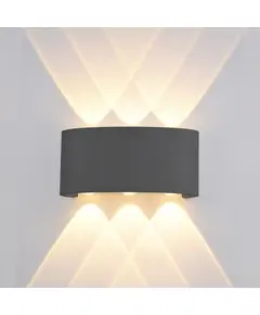 LED Аплик ORTELO OWL-451-3-BL Italux 6W 3000K | Osvetlenieto.bg