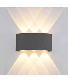 LED Аплик ORTELO OWL-451-3-BL Italux 6W 3000K | Osvetlenieto.bg