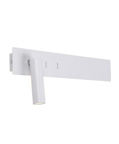 LED Аплик ZAMBELIS H52 SCONCE WHITE 3W+5W 3000K | Osvetlenieto.bg