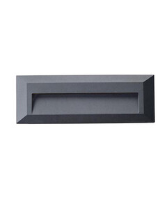 LED Фасаден аплик ZAMBELIS E229 OUTDOOR SCONCE GRAPHITE 3W 3000K | Osvetlenieto.bg
