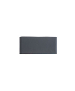 LED Фасаден аплик ZAMBELIS E240 OUTDOOR SCONCE ALUMINUM DARK GRAY 10W 3000K | Osvetlenieto.bg