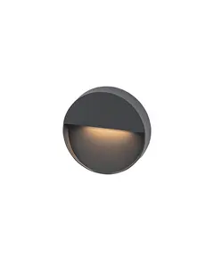 LED Фасаден аплик ZAMBELIS E242-E OUTDOOR SCONCE DARK GRAY 6W 3000K | Osvetlenieto.bg