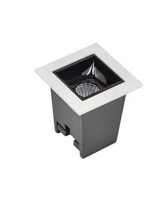 LED Луна за вграждане ZAMBELIS S084 GRILLE LIGHT WHITE 3W 3000K | Osvetlenieto.bg