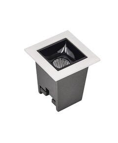 LED Луна за вграждане ZAMBELIS S084 GRILLE LIGHT WHITE 3W 3000K | Osvetlenieto.bg