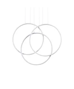 LED Полилей FRAME SP CERCHIO BIANCO 269351 Ideal Lux 82W 3000K | Osvetlenieto.bg