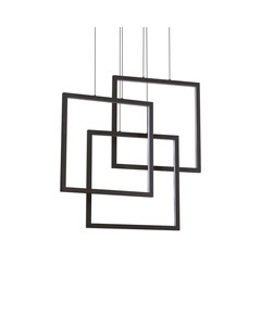 LED Полилей FRAME SP QUADRATO NERO 3000K 269375 Ideal Lux | Osvetlenieto.bg