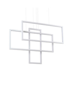 LED Полилей FRAME SP RETTANGOLO BIANCO 3000K 253589 Ideal Lux | Osvetlenieto.bg