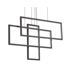 LED Полилей FRAME SP RETTANGOLO NERO 3000K 269382 Ideal Lux | Osvetlenieto.bg