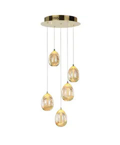 LED Полилей HUELTO PND-22112132-5A-CHPN Italux 24W 3000K | Osvetlenieto.bg