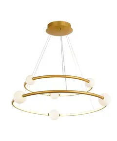 LED Полилей LOZANNA PND-20112035-2A-GD Italux 86W 3000K | Osvetlenieto.bg