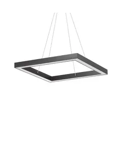 LED Полилей ORACLE D60 SQUARE NERO 245690 Ideal Lux 39W 3000K | Osvetlenieto.bg