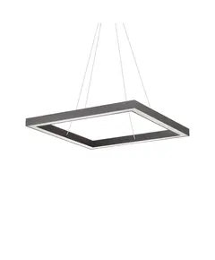LED Полилей ORACLE D70 SQUARE NERO 245713 Ideal Lux 43W 3000K | Osvetlenieto.bg