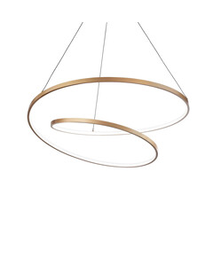 LED Полилей OZ SP D080 ON-OFF OTTONE 3000K 269467 Ideal Lux | Osvetlenieto.bg