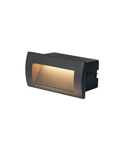 LED Външна лун за вграждане ZAMBELIS E247-G OUTDOOR SCONCE ALUMINUM DARK GRAY 3W 3000K | Osvetlenieto.bg