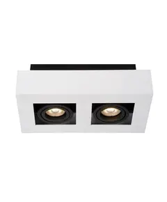 Луна за открит монтаж CASEMIRO IT8001S2-WH/BK Italux 2xGU10 | Osvetlenieto.bg