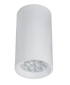 Луна за открит монтаж ZAMBELIS S002 ALUMINIUM WHITE 1xGU10 | Osvetlenieto.bg