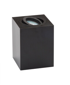 Луна за открит монтаж ZAMBELIS S040 CEILING SQUARED BLACK 1XGU10 | Osvetlenieto.bg