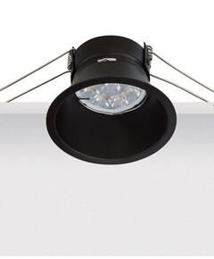 Луна за вграждане ZAMBELIS S007 ALUMINIUM BLACK 1xGU10 | Osvetlenieto.bg