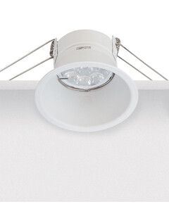 Луна за вграждане ZAMBELIS S008 ALUMINIUM WHITE 1xGU10 | Osvetlenieto.bg