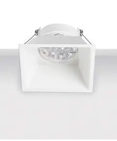 Луна за вграждане ZAMBELIS S010 ALUMINIUM WHITE 1xGU10 | Osvetlenieto.bg