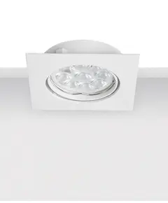 Луна за вграждане ZAMBELIS S013 ALUMINUM WHITE 1xGU10 | Osvetlenieto.bg