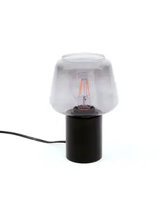 Настолна лампа ROMIO TB-3332-1S-BK+SG Italux 1xE27 | Osvetlenieto.bg