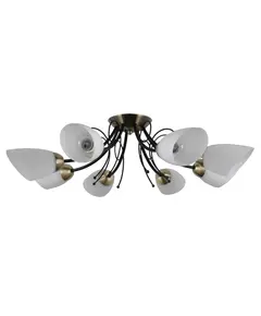 Плафон CRISTINA PND-6706-8 Italux 8xE27 | Osvetlenieto.bg