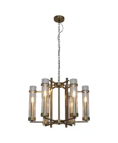 Полилей ASPEN PND-31186-6A-ABR Italux 6xE14 | Osvetlenieto.bg