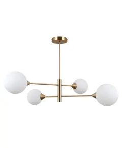 Полилей EVORA PND-55342-4-HB Italux 4xG9 | Osvetlenieto.bg