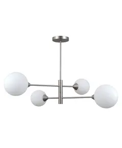 Полилей EVORA PND-55342-4-SN Italux 4xG9 | Osvetlenieto.bg