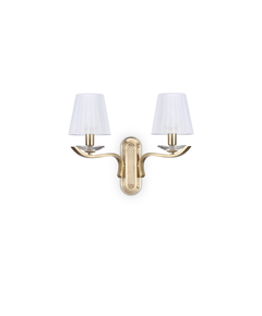 Аплик PEGASO AP2 OTTONE 197708 Ideal Lux 2xE14 | Osvetlenieto.bg
