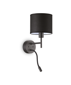 Аплик SET UP MAP2 NERO 259826 Ideal Lux 2xE27/LED | Osvetlenieto.bg