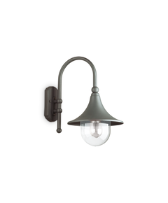 Фасаден аплик CIMA AP1 ANTRACITE 246819 Ideal Lux 1xE27 IP43 | Osvetlenieto.bg