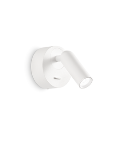 LED Аплик BEAN AP ROUND BIANCO 260600 Ideal Lux | Osvetlenieto.bg