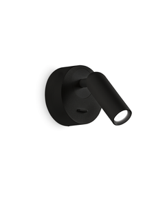 LED Аплик BEAN AP ROUND NERO 260617 Ideal Lux | Osvetlenieto.bg