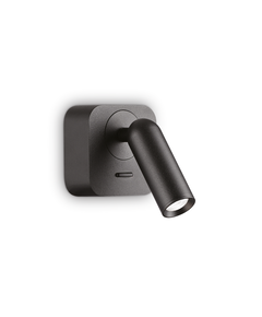 LED Аплик BEAN AP SQUARE NERO 260655 Ideal Lux | Osvetlenieto.bg