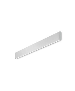 LED Аплик STEEL AP2 D20 BI-EMISSION WIDE 3000K BIANCO 233840 Ideal Lux | Osvetlenieto.bg